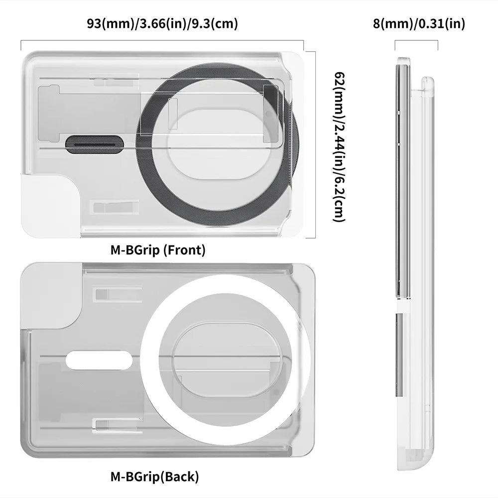 Lumora Magnetic Wallet Stand phone card holder and kickstand