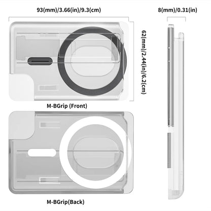 Lumora Magnetic Wallet Stand phone card holder and kickstand