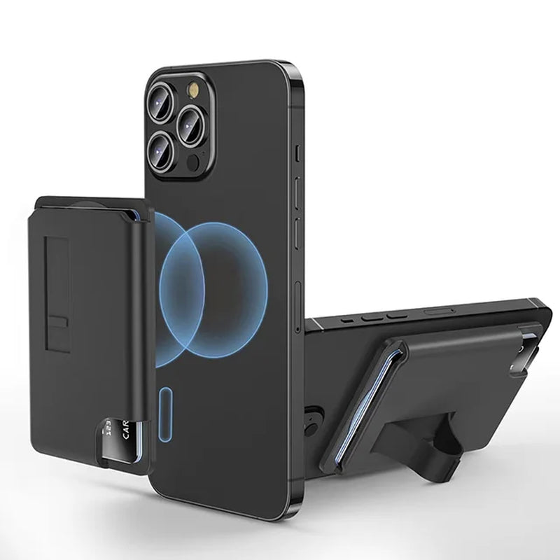 Lumora Magnetic Wallet Stand phone card holder and kickstand