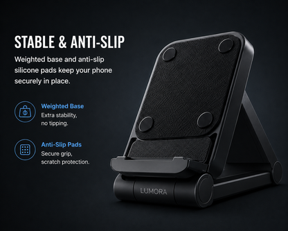 Lumora 360° Foldable Phone Mount