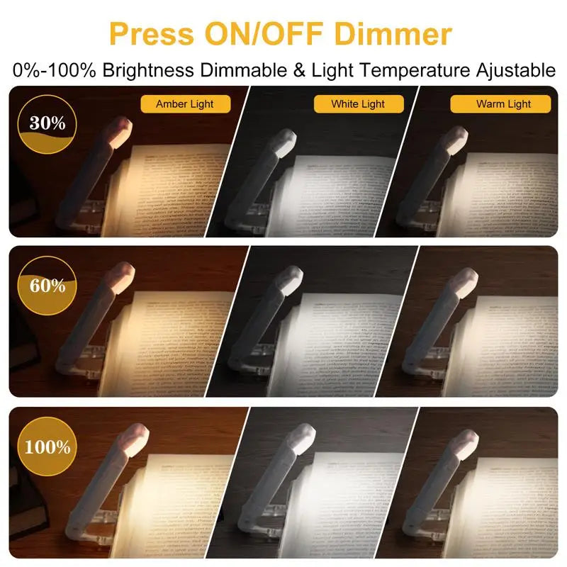 LED USB Rechargeable Book Reading Night Lamp