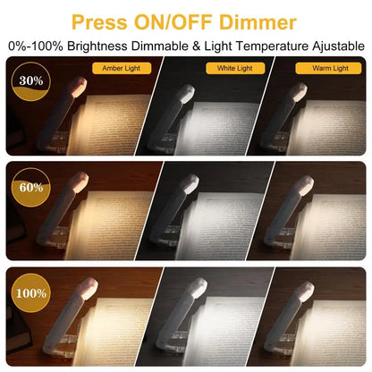 LED USB Rechargeable Book Reading Night Lamp
