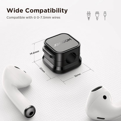 Magnetic Cable Organizer - Desk Wire Holder for Neat Cable Management 